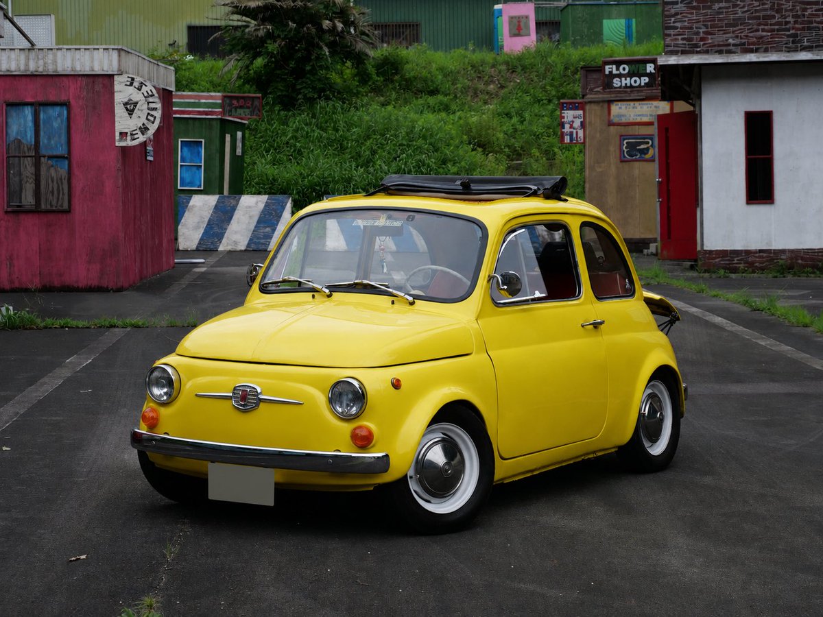 seyuaxx33's tweet photo. #CRIMLINE
#FIAT500F
#CB400SF
かっこいい場所でチンクとスーフォア
撮らせてもらいました♡
カフェのホットドッグもさいこうでした🤤 https://t.co/38905pVKRD