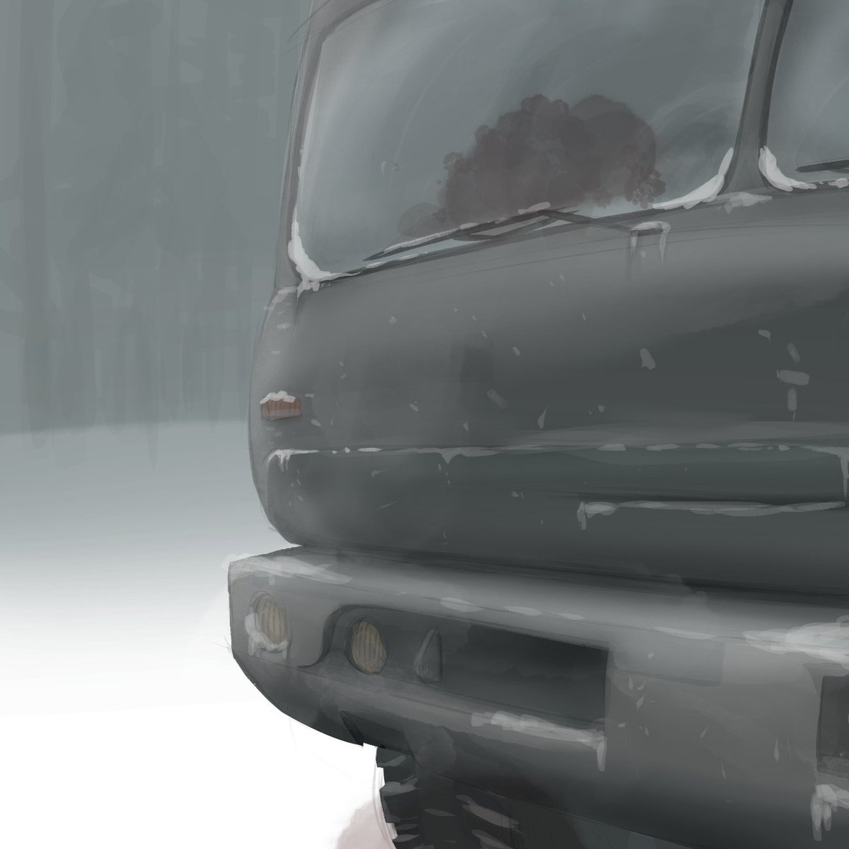 JianTaiwei's tweet photo. random truck. i still have to get better at environments https://t.co/W0f6eaCbcb