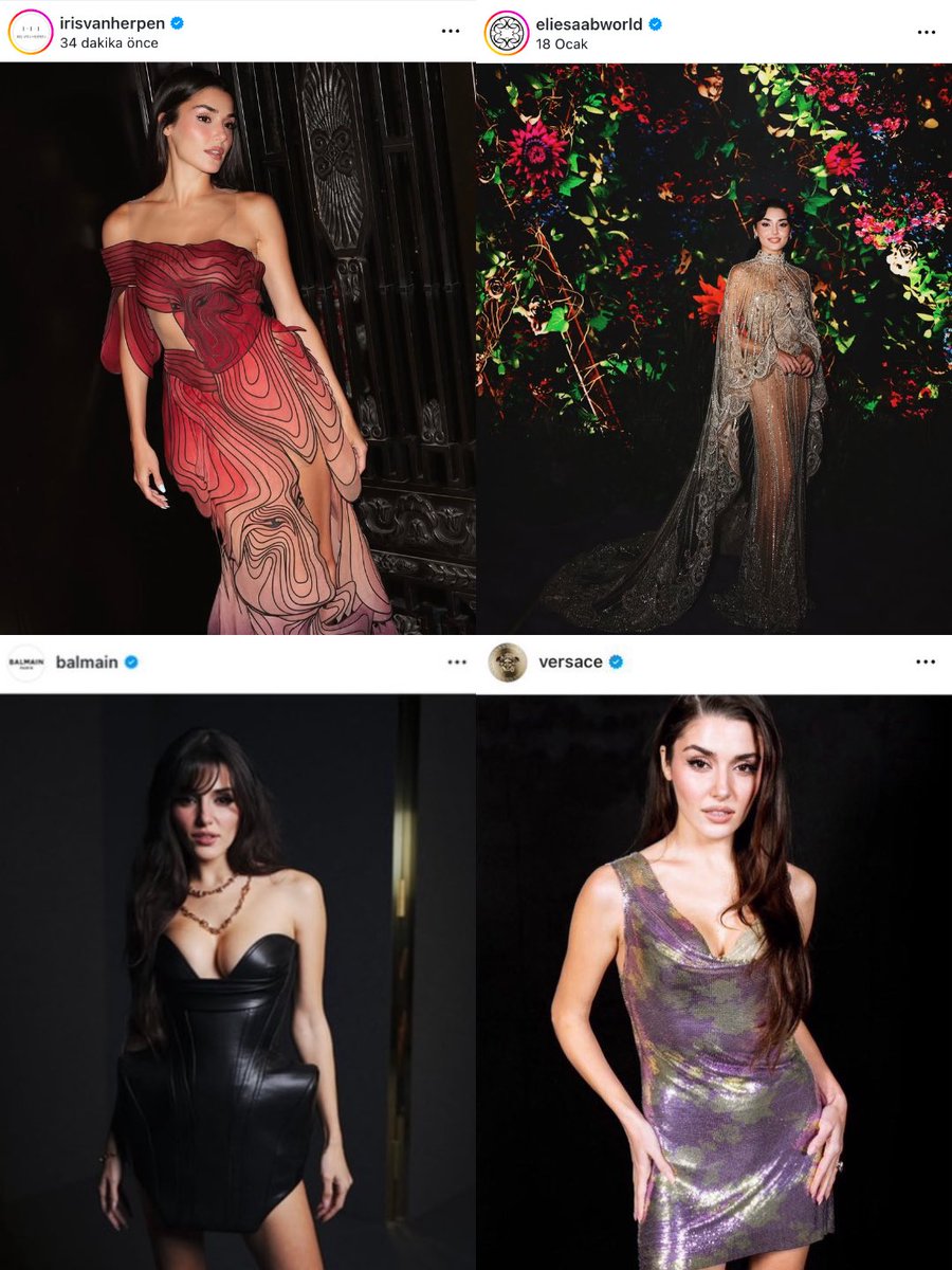 nightandlightss's tweet photo. Iris van Herpen, elie saab, balmain, versace… dev global moda markalarının resmi instagram hesaplarında yer alan ilk Türk hande erçel Türkiyeyi dünyanın en büyük moda markalarında temsil ediyor gururdur global başarı değilde ne✨ https://t.co/NUOuLNMiSx