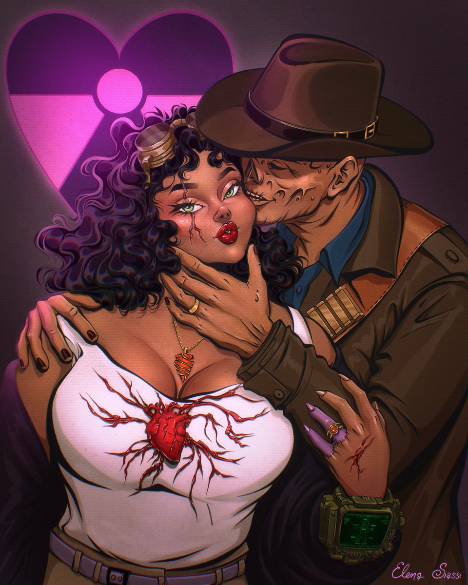 aliasbee1's tweet photo. โGoddamn, darling, youโre gonna kill me.โ
โPromise Iโll try real hard not to.โ ๐โข
I'm in awe of this Fallout art with Ghoul Cooper Howard and Cora by sasssy.inks ๐ Thank you! #Fallout #FalloutOC https://t.co/XNzFoUNAa2