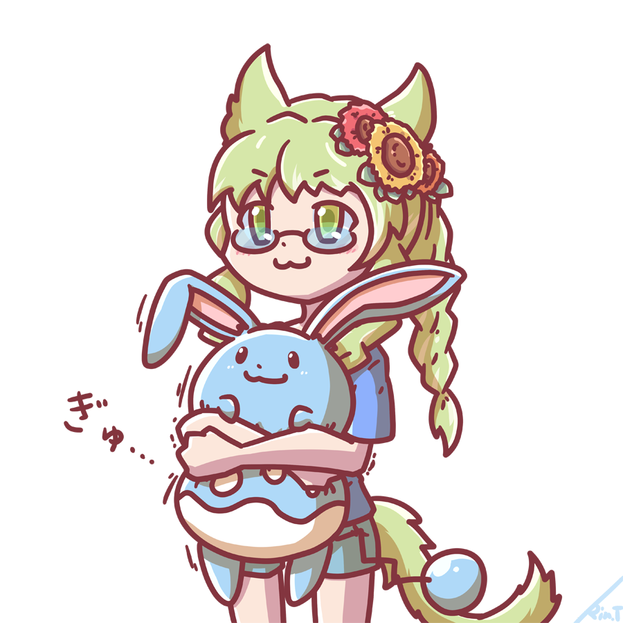 tomaru_rin's tweet photo. 詫びカットらくがき　いっとちゃんとマリルリ　いっとくんちのマリルリは頻繁にぎゅ…されててかわいい https://t.co/l0mfLbq6rW