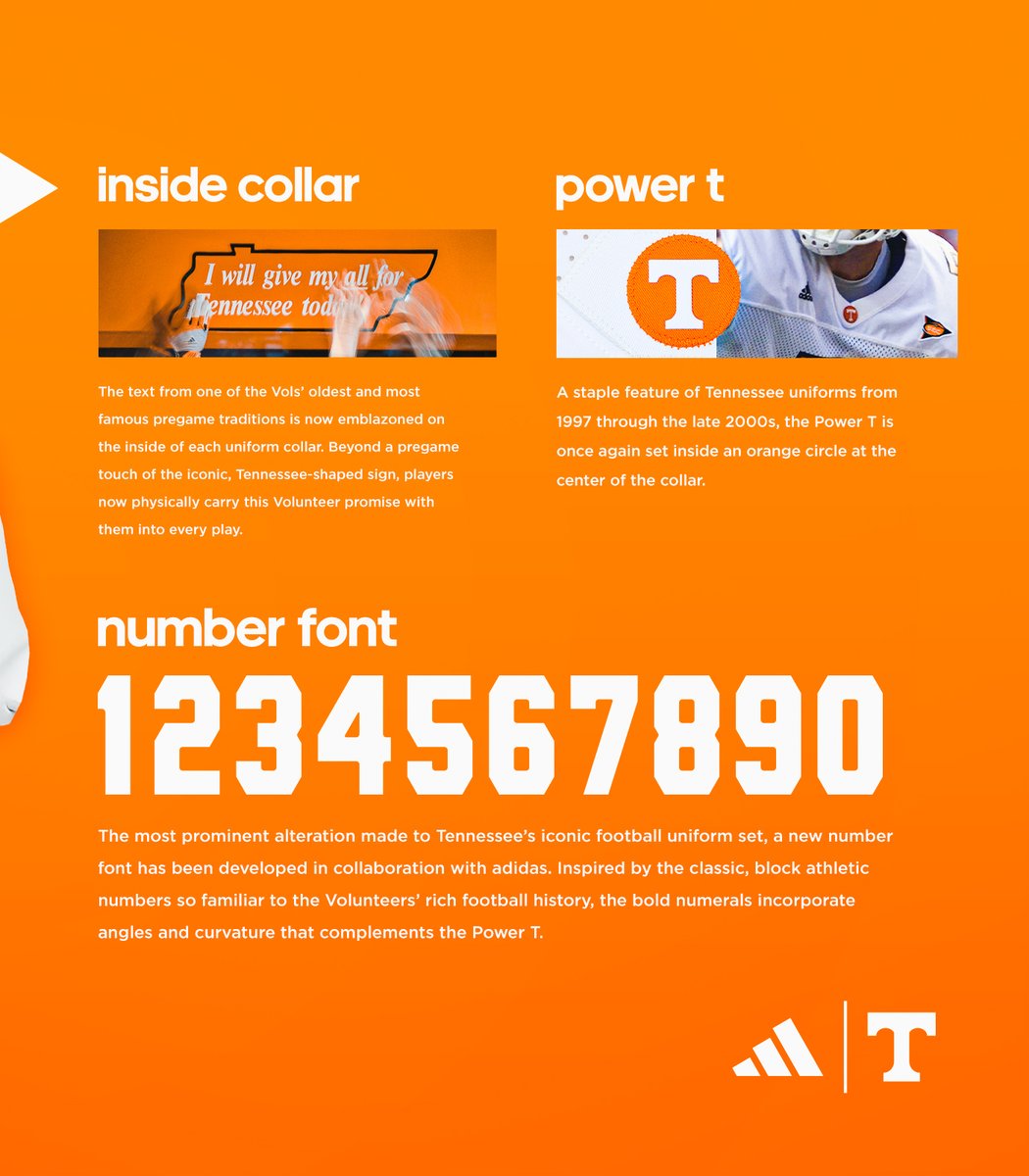 Vol_Football's tweet photo. all in the details ⚪️ https://t.co/bUv2tfo04i