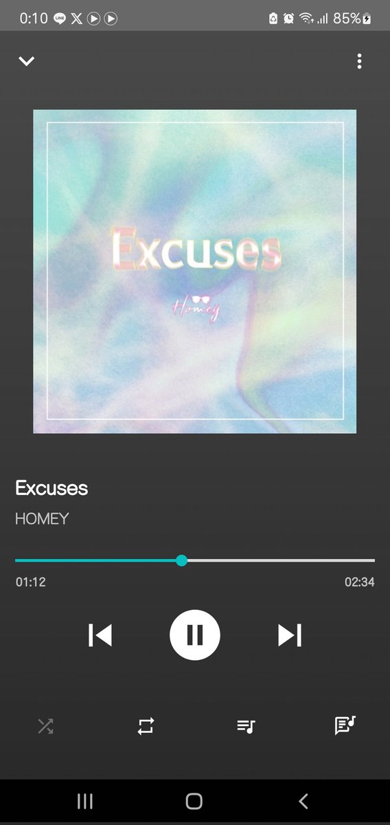 11643Jinjin's tweet photo. Spotifyだけでなく、もちろんレコチョクも♪←Androidなもんで🫠

本日、2026.7.8 デジタルシングル✨

【Excuses】

HOMEYさんの新曲が無事リリースされましたー！✨(⑉>ᴗ<ﾉﾉﾞ✩:+✧︎⋆ﾊﾟﾁﾊﾟﾁﾊﾟﾁ‧˚₊*̥✨
やっと歌詞見れる❤☺️🫠

#HOMEY
#Excuses
#ﾃﾞｼﾞﾀﾙﾘﾘｰｽ https://t.co/7Qvb5g3Dz0
