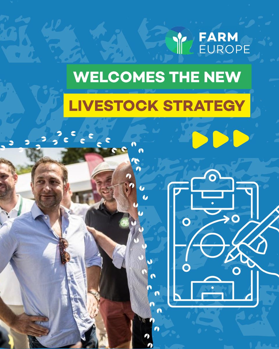 FarmEurope's tweet photo. 🐄🇪🇺 Bring Back animals in Europe! 

@FarmEurope welcomes the @EU_Commission's new EU Livestock Strategy, which marks an important shift towards recognising the strategic role of livestock for food sovereignty, sustainability, competitiveness and the bioeconomy.

This long-term vision lays the foundations for reversing decapitalisation, boosting investment and innovation, and strengthening livestock production across all regions of Europe.

Read our full statement here: https://t.co/zloHtOsSq7

#Livestock #Agriculture #EUAgri #FoodSecurity #Bioeconomy #Sustainability #CAP #FarmEurope