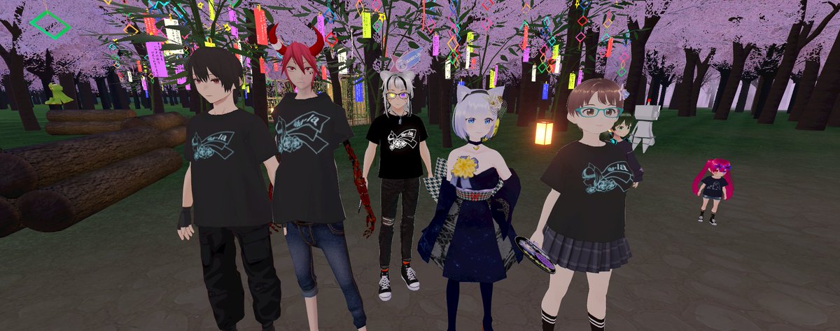 MetaJack_rock's tweet photo. 初期しゃらT軍団ｗ  #cluster #シャライブ #VRアートりら #七夕の祈り2026
https://t.co/Ncj2JIeNTn https://t.co/Ql1pQUFNas