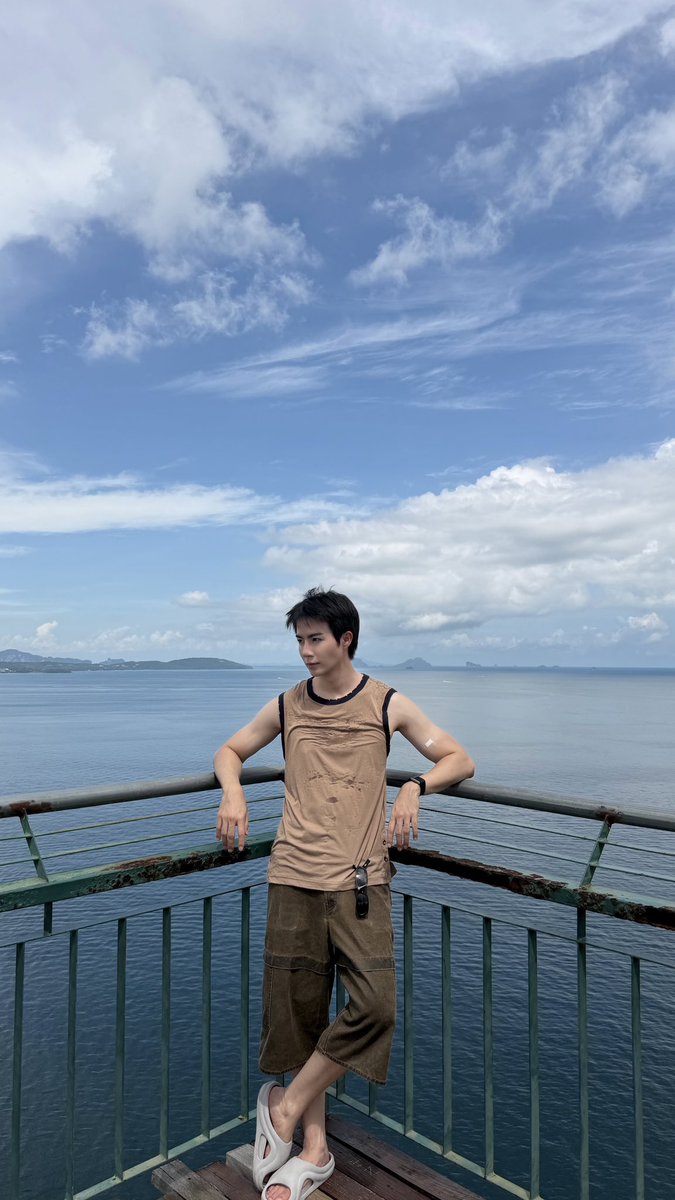 zee_pruk's tweet photo. Such a beautiful view. 🌤️ #ZeePruk https://t.co/YRdhvqJZFJ