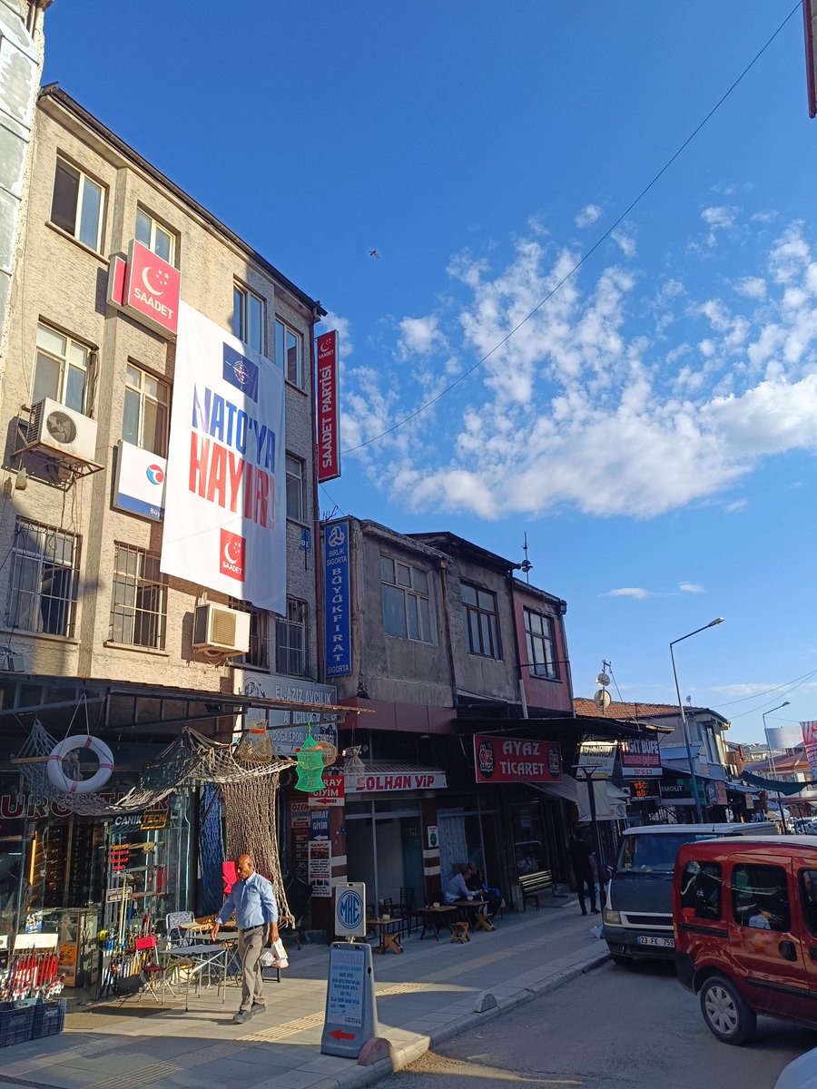 ElazigSaadet23's tweet photo. Tüm Türkiyede olduğu gibi Elazığ Saadet Partisi Teşkilatları olarak bizlerde;

İslam dünyasına kan kusturan, siyonist İsrail’i  koruyan
 “NATO’YA HAYIR” diyoruz. https://t.co/sPJTGgGKGo