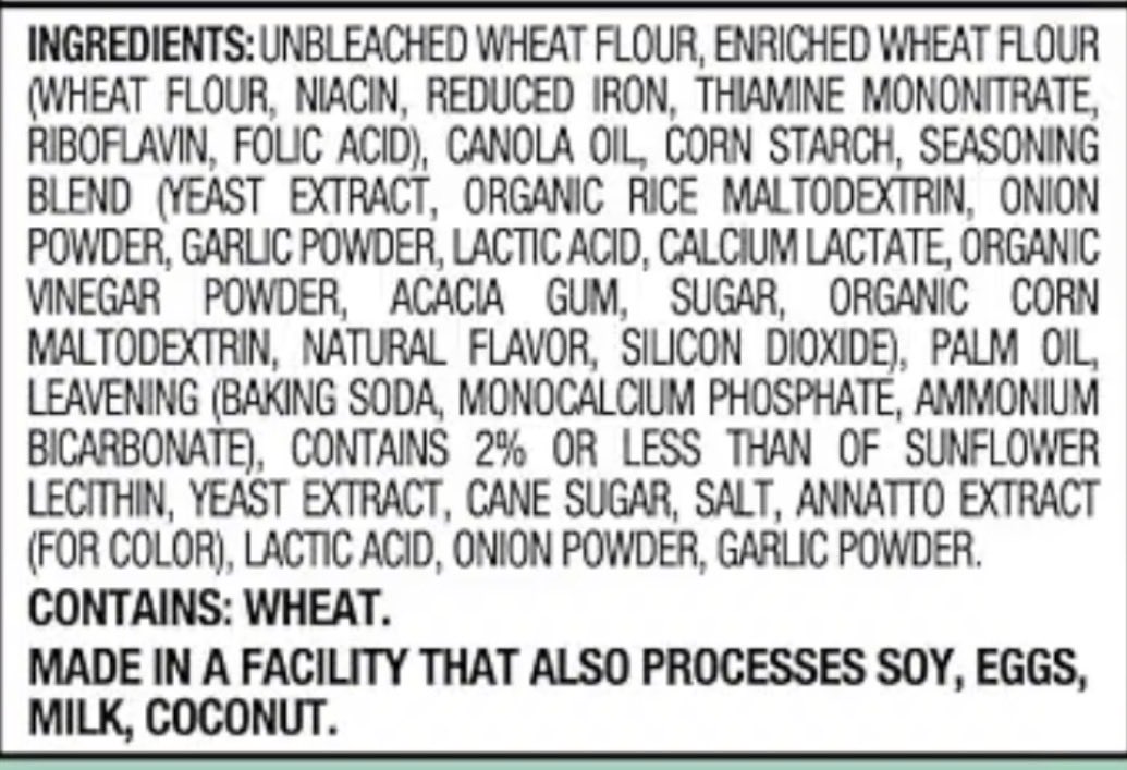 KatieMiller's tweet photo. Food in America is a lie. 

“Back to Nature” is marketing a supposedly healthier Cheez-It alternative. 

There is no cheese or dairy in this product. 

“No Artificial Flavor” but there’s a lot of artificial and highly processed ingredients. 

This is a perfect example of how moms think they are making a better choice, but it’s more of the same.