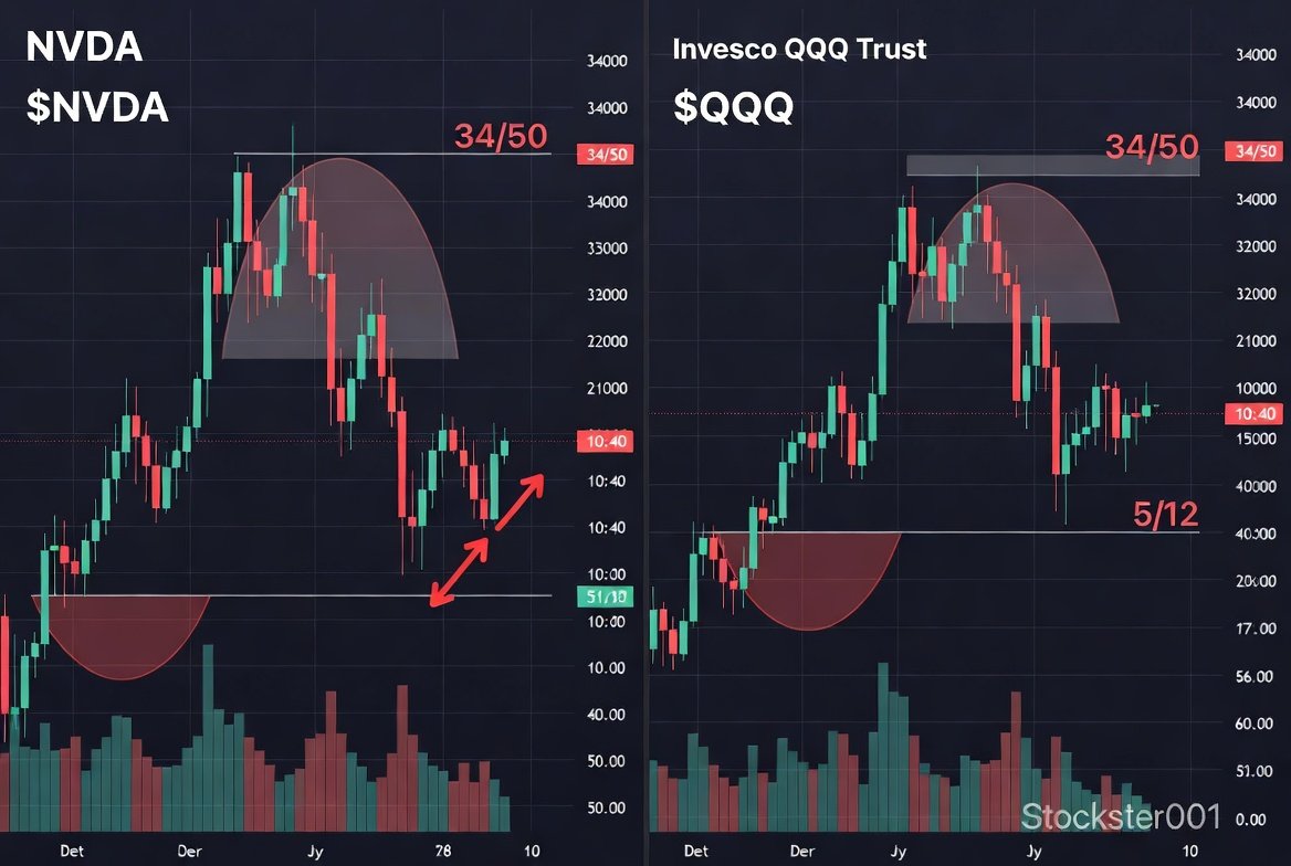 Stockster001's tweet photo. $QQQ  successfully broke through at 10 o'clock, and the AI sector name saw a rebound. Despite the rumors, $NVDA  remains strong.

    At present, the focus is still on the leading artificial intelligence/semiconductor sectors, and attention is paid to key support levels and trading volume to determine the subsequent trend. Discipline and patience are the key to success.