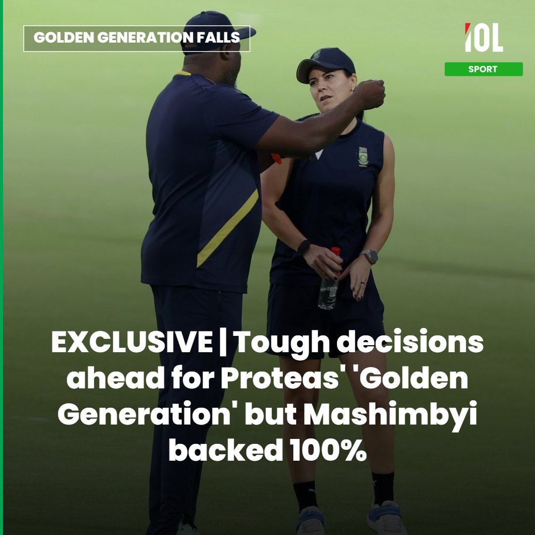 IOLsport's tweet photo. CSA director Enoch Nkwe admits the Proteas Women's T20 World Cup campaign was a disappointment after another semi-final exit. 
Read on: https://t.co/gAqqgDUC4D
#ProteasWomen #EnochNkwe #MandlaMashimbyi #LauraWolvaardt #T20WorldCup https://t.co/NjZK169ShZ