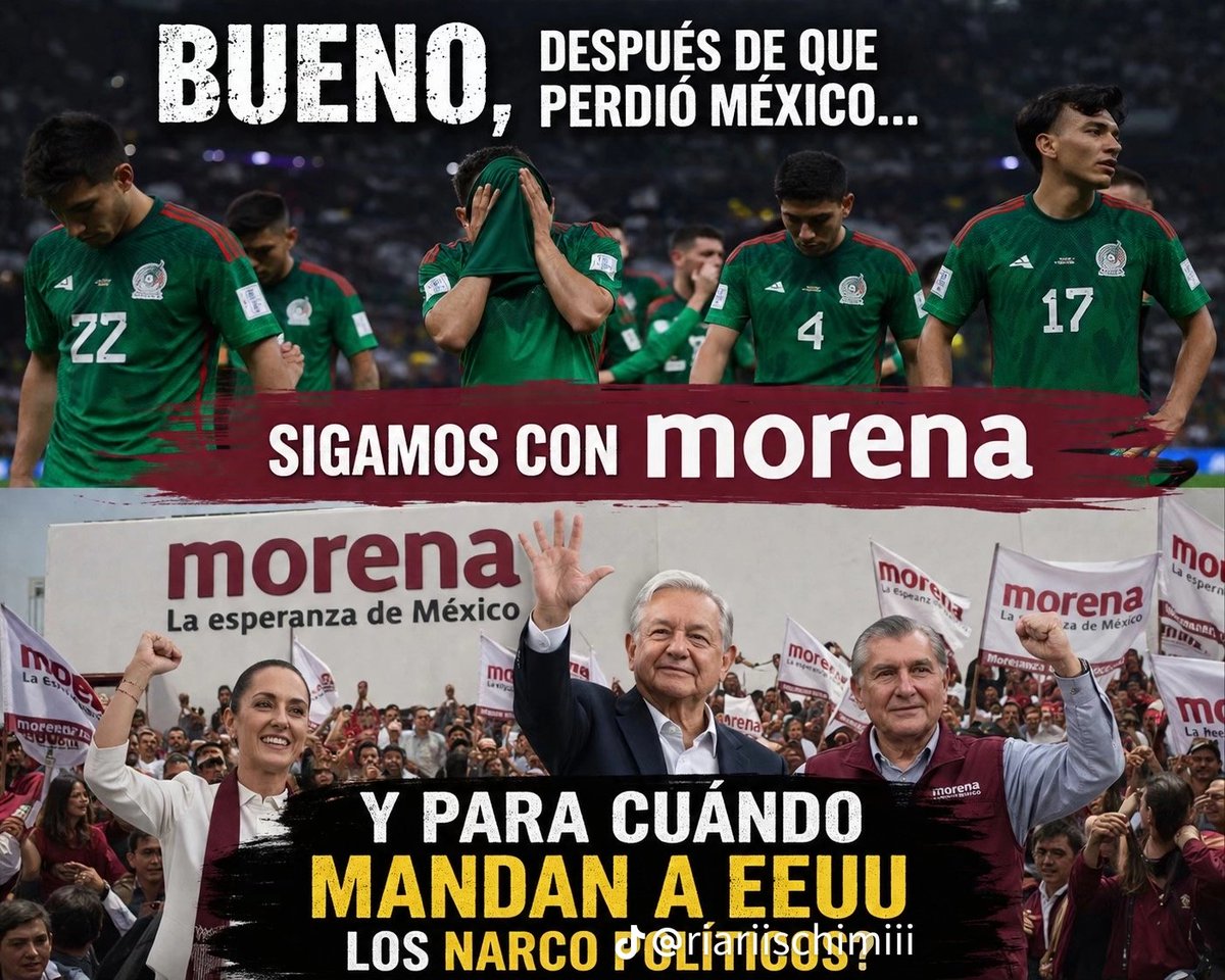 dapu2122's tweet photo. @PartidoMorenaMx https://t.co/tTy8UMjbX0