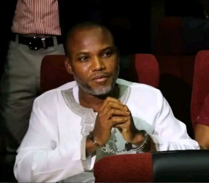 EzeRichard858's tweet photo. He asked for a referendum. They gave him a cell. That's the whole story of Mazi Nnamdi Kanu's persecution in one sentence. #FreeMaziNnamdiKanu #XTuesday https://t.co/BjoJQtezL0