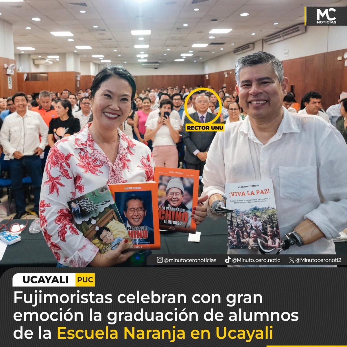 noakeikope's tweet photo. La política de "mano dura" del fujimorismo aplicada contra estudiantes en la UNU. 

El rector Edgardo Leoncio Braul Gomero, militante fujimorista, permite que la policía entre a cazar dirigentes estudiantiles. https://t.co/3io5PanYLc
