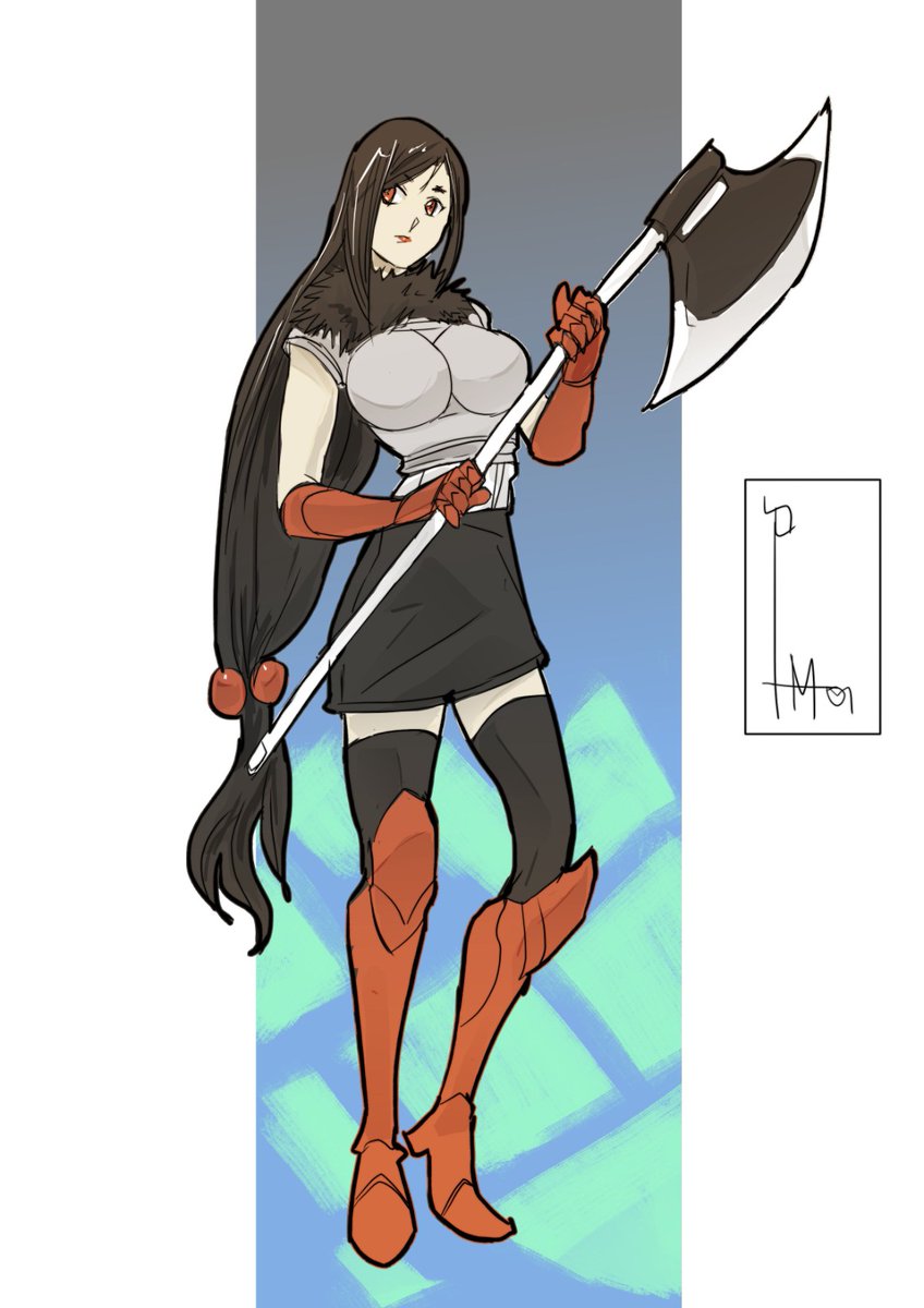 PauloMazzoco's tweet photo. Medieval Tifa!
#draw #drawing #illustration #estudionumen #artoftheday https://t.co/L6R2fxwZ74
