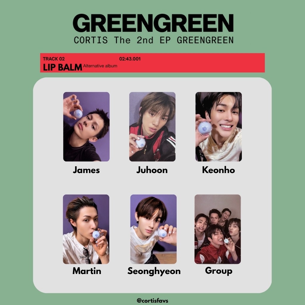 luvjeon97_'s tweet photo. #cortisel PC CORTIS LIP BALM BLUE LIPS READY KOREA
โขHologram
keonho 165k
Sean 135k
Juhoon 130k
James 80k
pc albumnya 45k/ea
โ
Bersih Ina, satuan
๐GO dom Tasikmalaya Jabar
t. wts pc cortis blue lips ready korea keonho juhoon seonghyeon james martin coer https://t.co/PMFTFZgSeX