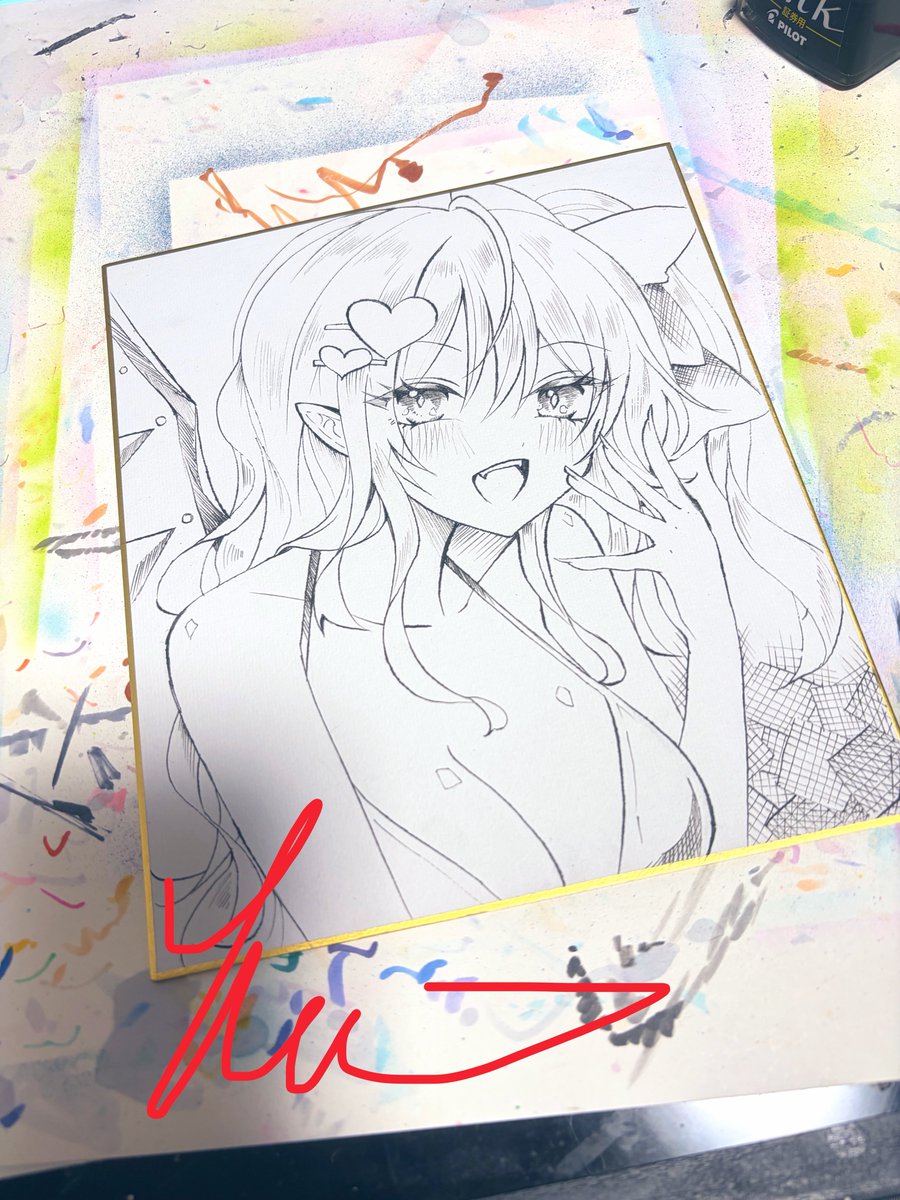 yamiichiA's tweet photo. おっきいフランちゃん(*´∀｀*)
久しぶりにつけペン使った https://t.co/lWcPAhx66V
