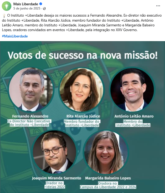 csc11's tweet photo. Nem um tweet ou meme da @LiberalPT sobre o que se está a passar no Ministério da Educação com os exames.

O mesmo se passa com o @ruirochaliberal e ainda não fez um vídeo.

Fernando Alexandre foi Diretor Não Executivo entre outubro 2022 e março 2024 do @LiberdadeMais https://t.co/Rwg6lbw7Lc