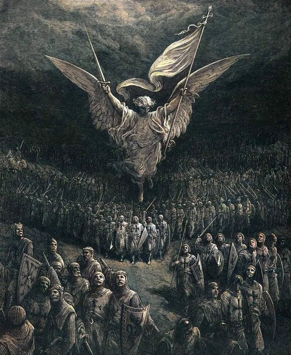 DailyClassicArt's tweet photo. Gustave Doré - "The Road to the Holy Land" (c. 1877) https://t.co/qY8BaOO4Qn