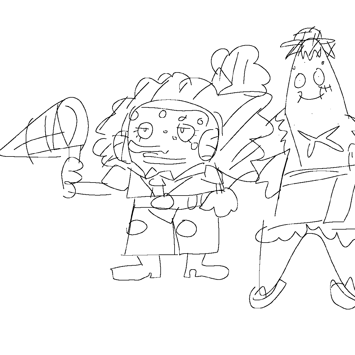 guyrah76424's tweet photo. Luffy and Usopp as spongebob and patrick https://t.co/DIfpJVmoIp