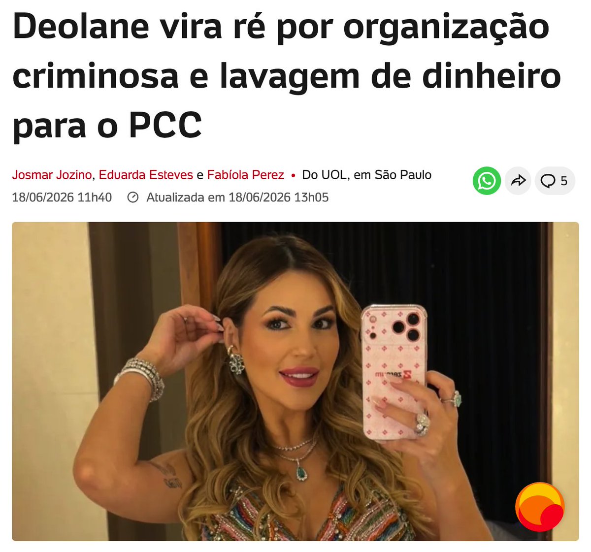 BrandonStevensJ's tweet photo. @pedrorousseff Lula envolvido com lavagem de dinheiro do PCC! Por isso a festa nos presídios quando o ladrão voltou à cena do crime! #lulamaster #lulaepcc https://t.co/V82nnFqsPw