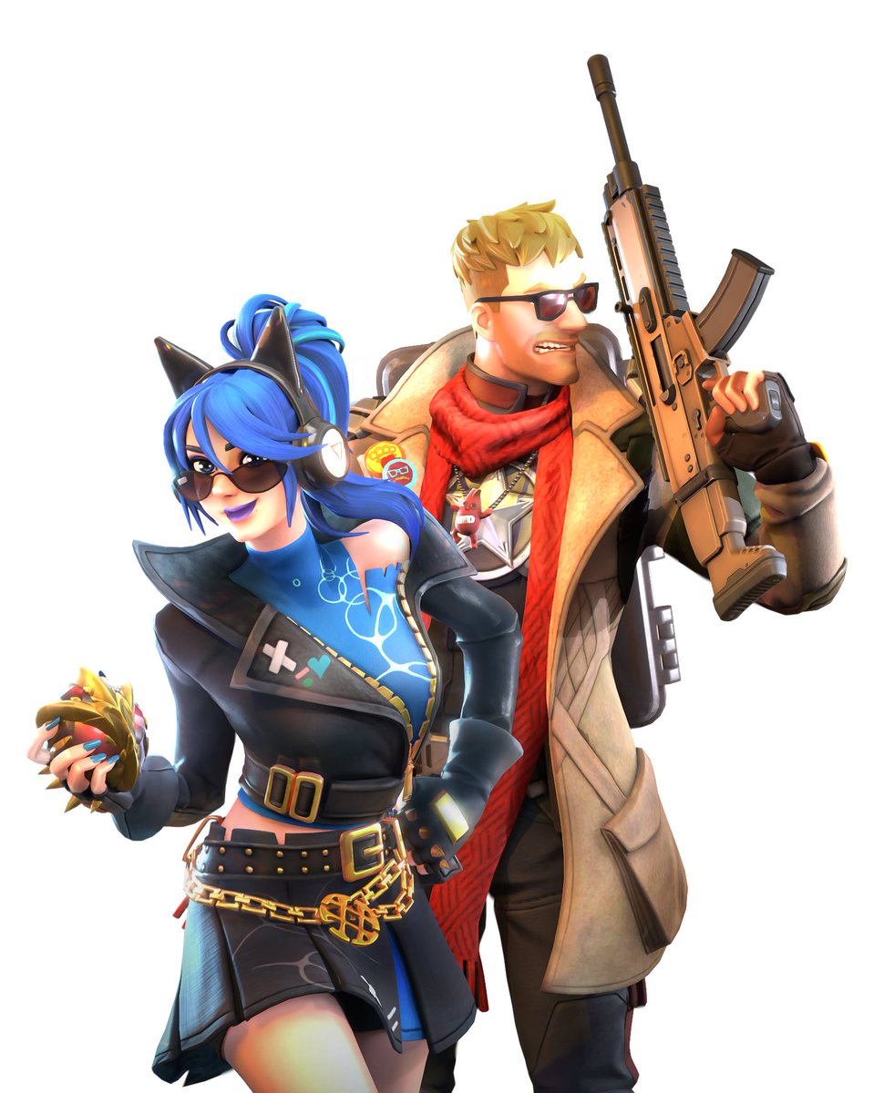 Martenno_Tweets's tweet photo. Hope &amp; Jones are here! #FortniteArt https://t.co/30qTXtcZLO