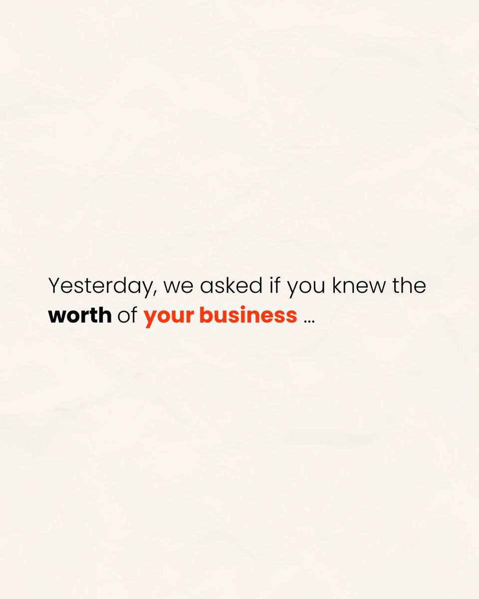 Diffactory's tweet photo. At a high level, it comes down to one simple equation:

Earnings × Multiple = Business Value.

Your earnings tell buyers what the business produces. 

Your multiple reflects how far into the future a buyer believes those earnings will continue. https://t.co/yUtE9g7Fan