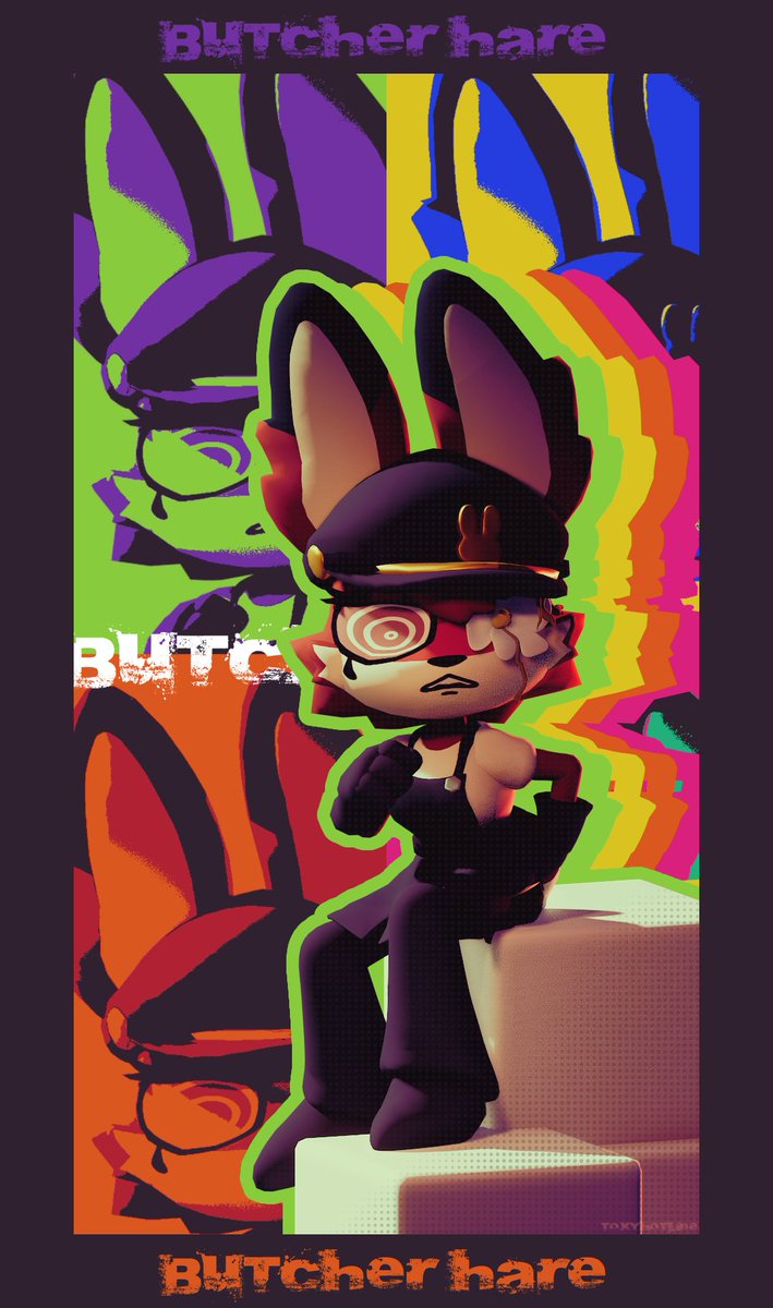 ButcherHare's tweet photo. I'm enjoying this artistic side of me! 🐰🔪
#butcherhare https://t.co/1sMVZyaJsG