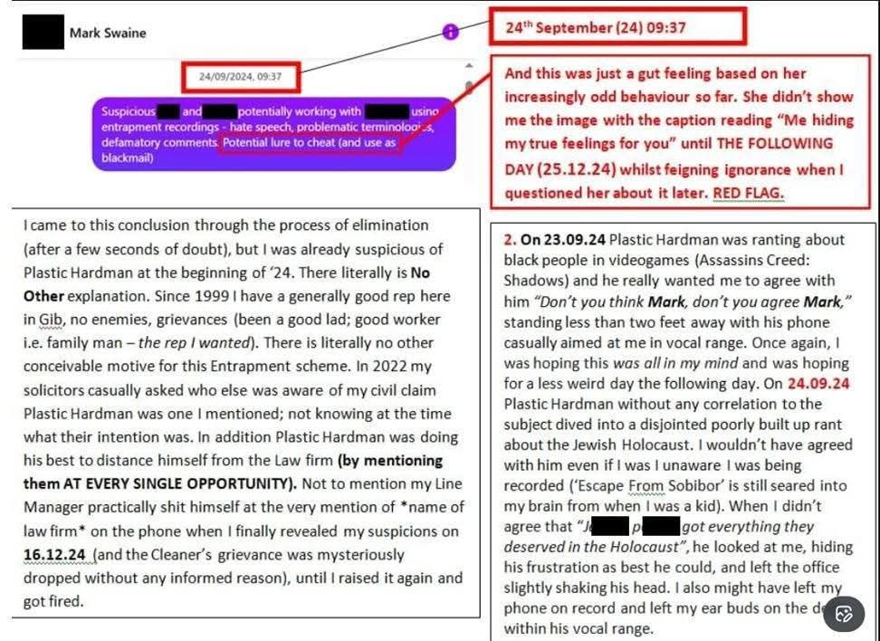 MKSwaine's tweet photo. @BtonHoveSUTR @AntiRacismDay @uaf @BrightonHoveTUC @TUC_LESE @SouthEastNEU @UniteBrighton @BrightonUCU @southeastFBU @GMBSussexBranch @Unite_BH @lmhrnational Action Fraud gained an admission AFTER I was fired but didn't reinstate me and strangely despite the admission of the comments made to cause ME harm, he still kept his job and i'm still homeless with £14.5k in backpay owed (and more: an investigation) @BritifyUK @EU_Justice https://t.co/gpWhM3PPmI