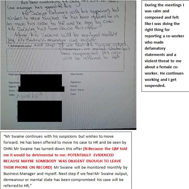 MKSwaine's tweet photo. @BtonHoveSUTR @AntiRacismDay @uaf @BrightonHoveTUC @TUC_LESE @SouthEastNEU @UniteBrighton @BrightonUCU @southeastFBU @GMBSussexBranch @Unite_BH @lmhrnational Action Fraud gained an admission AFTER I was fired but didn't reinstate me and strangely despite the admission of the comments made to cause ME harm, he still kept his job and i'm still homeless with £14.5k in backpay owed (and more: an investigation) @BritifyUK @EU_Justice https://t.co/gpWhM3PPmI