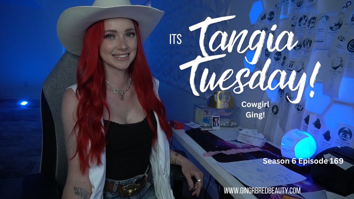 gingrbredbeauty's tweet photo. 🤠 Saddle up, chat! It's Tangia Tuesday and we're heading out west for this week's Cowgirl Ging AI Competition! Expect questionable AI decisions, plenty of laughs, and some yeehaw energy. 🌵#live on #twitch in 15 https://t.co/fspN33zq91
#repost for #giveaway entries! https://t.co/RnXyhvrOZK