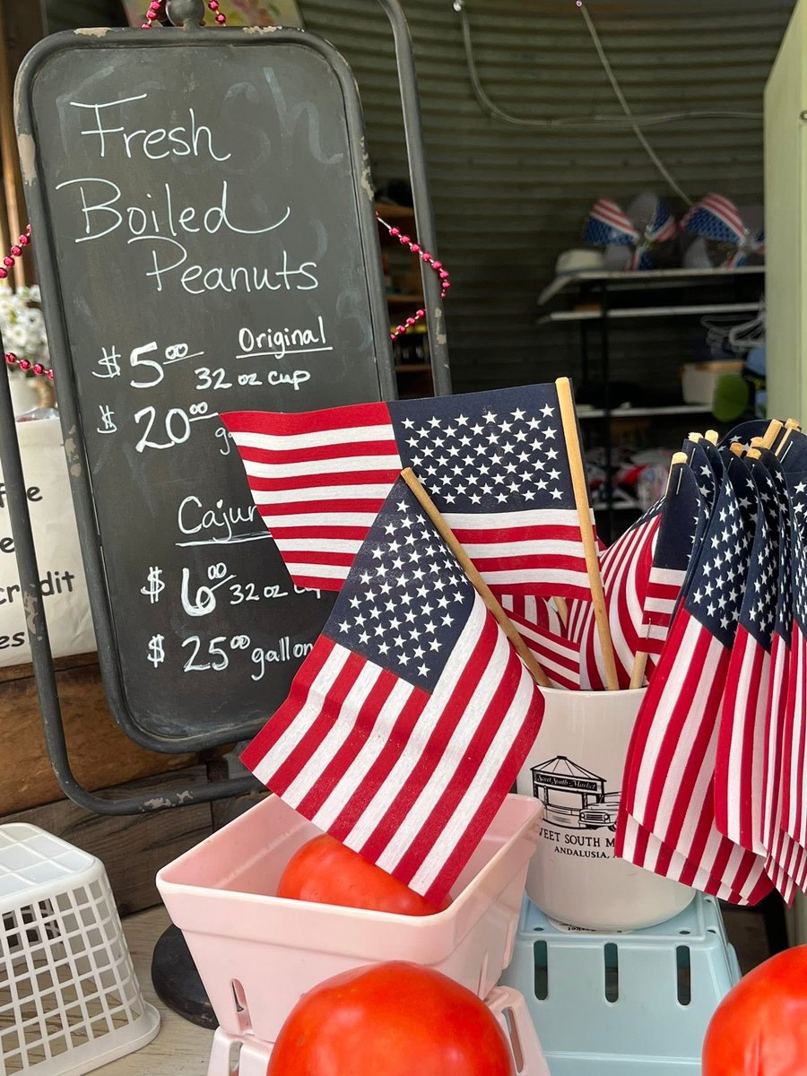 NicoleforAL's tweet photo. Check out Sweet South Market in #AndalusiaAL, which has a variety of vegetables, flowers, a deli, and gifts. Small businesses are the backbone of the economy and reflect the entrepreneurial spirit of our state. Thank you for the warm welcome! #Our67 #CovingtonCounty @TweetHomeAla https://t.co/5gZfWD6dAF