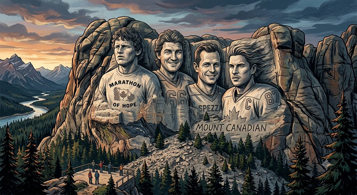 SensCartoons's tweet photo. Profile banner: My Canadian athlete 'Mount Rushmore' includes Jason Spezza! https://t.co/4pDRa06Udq