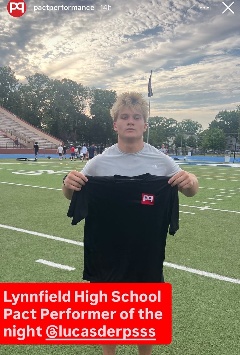 deraps_lucas's tweet photo. Been getting in great sessions with @PactPerformance  every Monday and Thursday. Working on position specific drills at linebacker with some of the best competition around. I was able to win Pact defensive player of the night at last nights session aswell!! 
@CoachEMorrissey @CoachBelfiori @coachsamcasey_ @Coach_McCorkle @Coach_Poppe @coach_smcgowan @CoachMWillis @Coach_OOmoyeni @Colby_Football @Coach_Cottle @LHSPioFootball @MrLamusta @stevenMconnolly @PFC_Football @COACH_PAPAS @ColgateFB @CoachW_Edwards @Coach_Miggs
