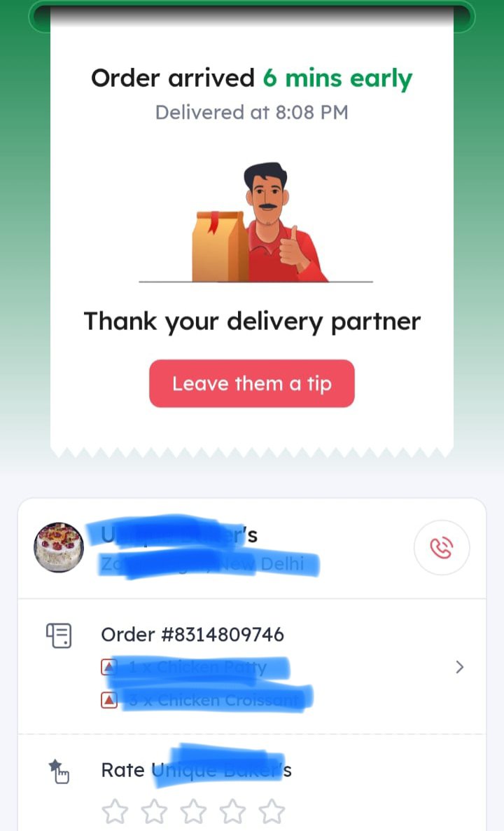 MQAlam82's tweet photo. Placed an order through Zomato today, but it has been marked as delivered even though I have not received it. I contacted Zomato chat support, but I only received an automated standard response. @zomatocare @jagograhakjago @deepigoyal https://t.co/Z38Y2R09nC