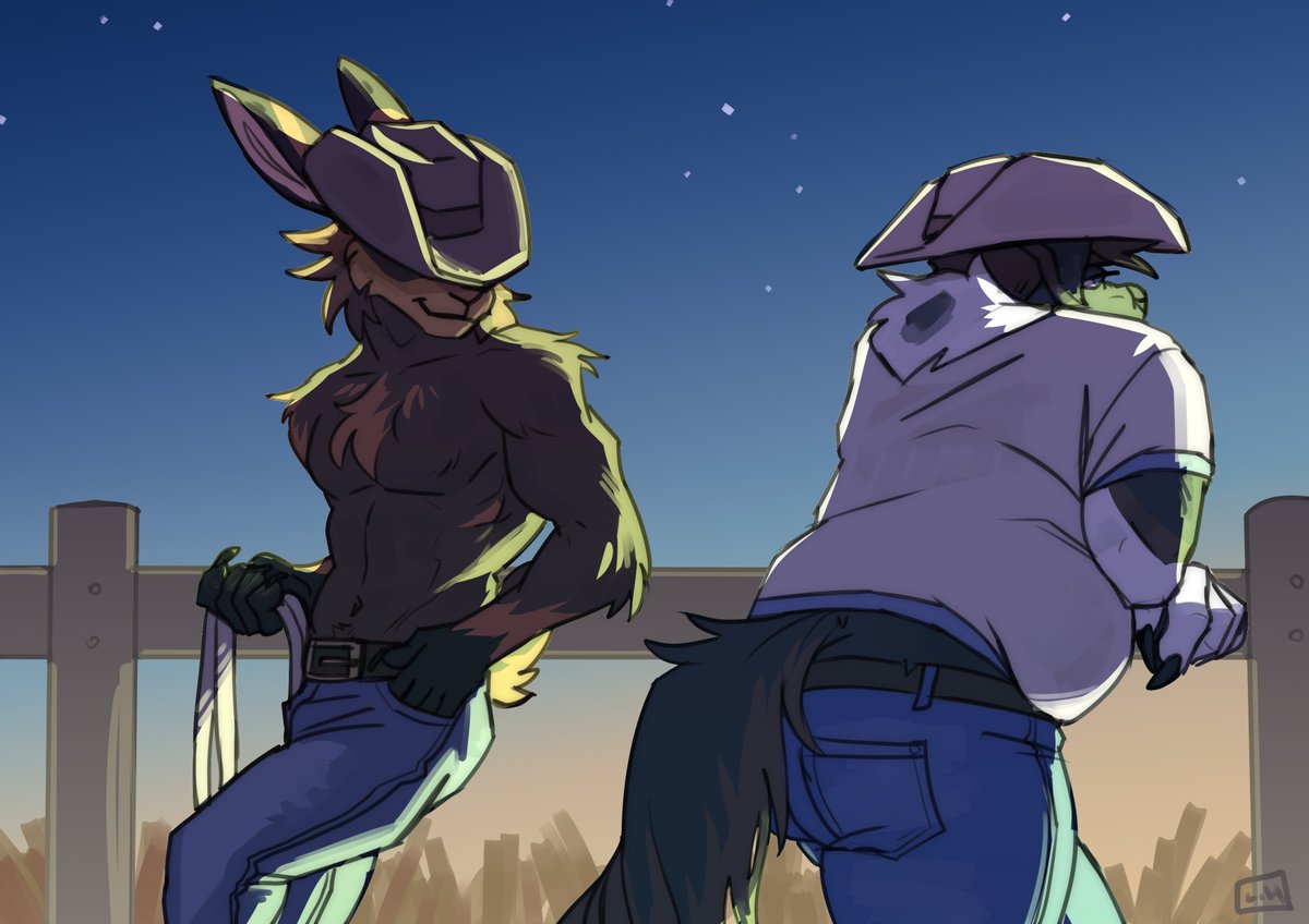 ChoccoDoggoArts's tweet photo. did a silly lil draw over for @poisonito and @RufusDoggo https://t.co/IAAwgY2uSc