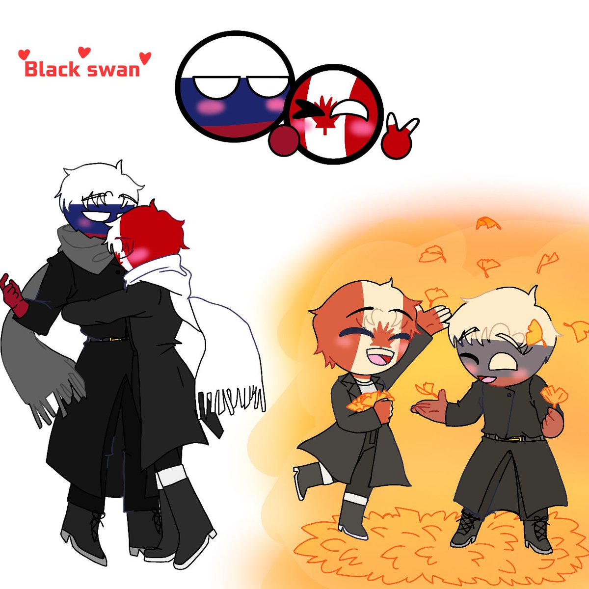 Swan7522's tweet photo. Son tan lindos cuando estan juntos.🇷🇺🇨🇦♥️♥️😍😍

(Agradecimiento a @oh_chanwoo_ ,me ayudo con unos detalles).
.
.

#countryhumans #countryhumansrrusia #countryhumanscanada #dibujos https://t.co/kq6SOT09Qd