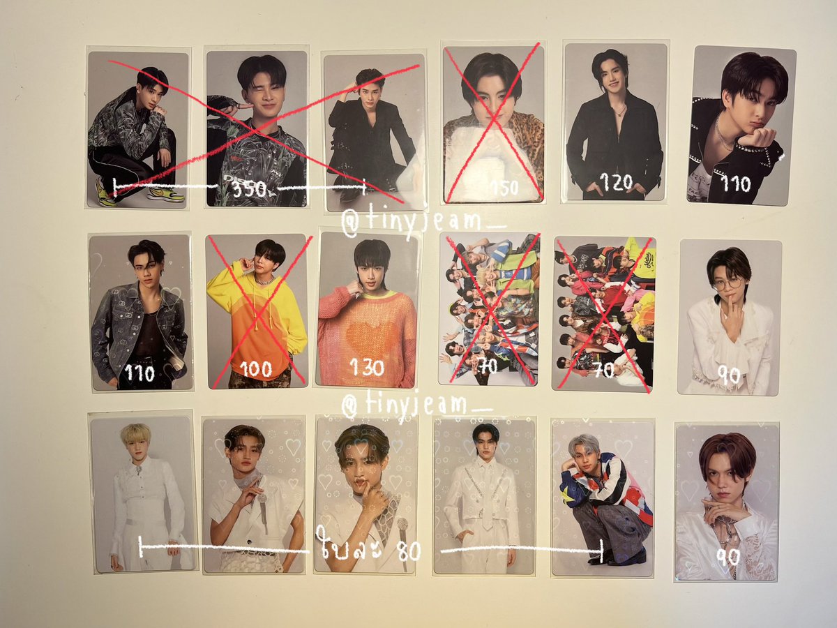tinyjeam_'s tweet photo. 📍wts ( ขาย / ตามหา ) 

- ราคาตามภาพ สอบถาม / สั่งซื้อ dm ka ♥️👈🏻 

ค่าส่ง 40 b  ( 3️⃣ใบขึ้นไปส่งฟรี )

#ตลาดนัดbus #ตลาดนัดบัส #ตลาดนัดdice https://t.co/4rLhkAc3wY