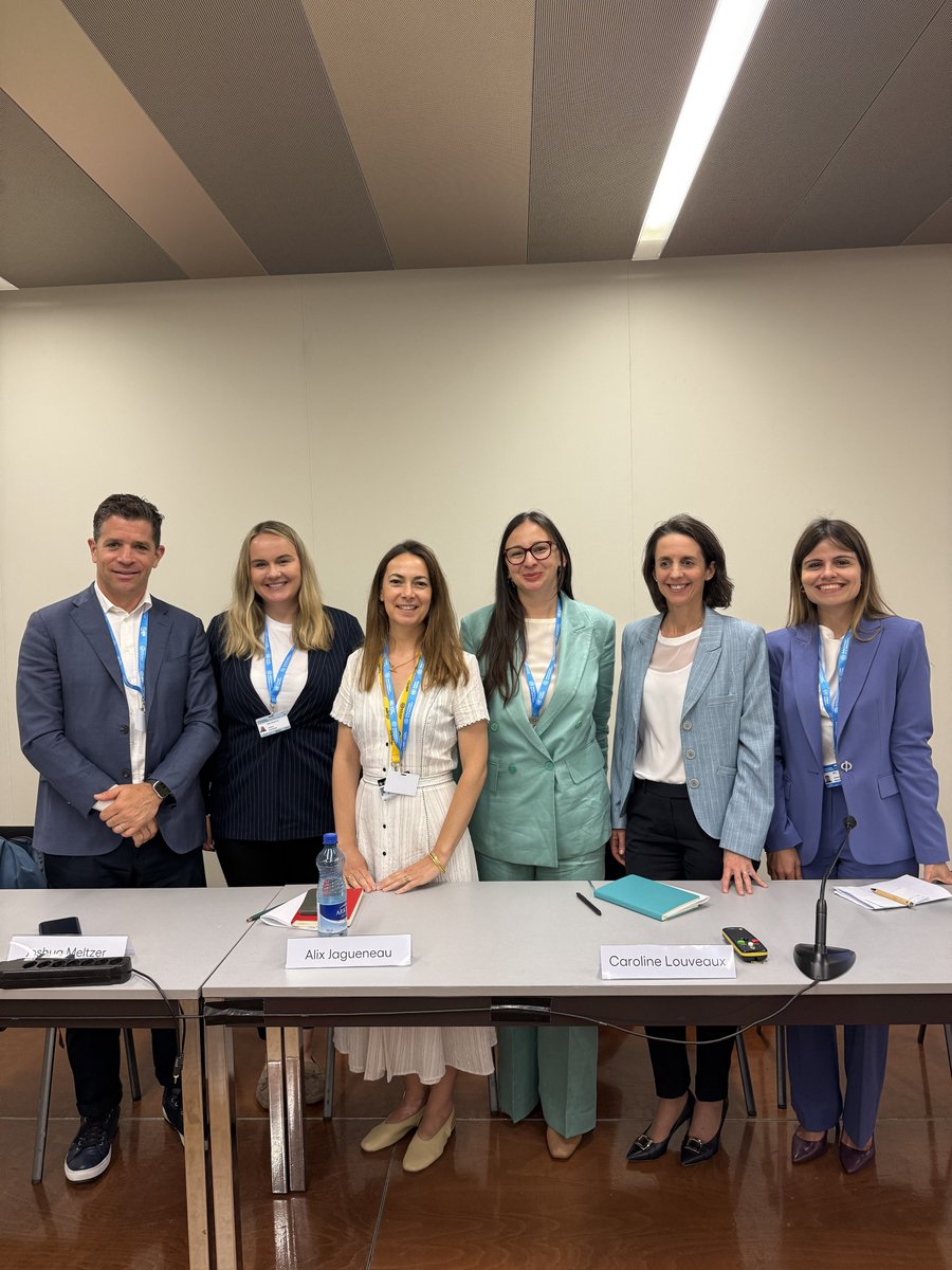 iccwbo's tweet photo. 🤖 Making AI work for everyone starts with partnerships.

At the inaugural UN Global Dialogue on AI Governance, we coordinated business participation and contributed business perspectives to discussions on inclusive AI adoption.

At the Dialogue, we launched a new Joint Business Statement coordinated by ICC, which calls for the enabling policy frameworks needed to help people, businesses and communities everywhere access, adopt and benefit from AI.

The statement calls for investment in digital infrastructure and AI skills, stronger support for SMEs and local innovators, interoperable and innovation-friendly governance, greater trust in AI, and deeper collaboration between governments, business and international organisations.

Read our Joint Business Statement: https://t.co/ydPTog2k8j