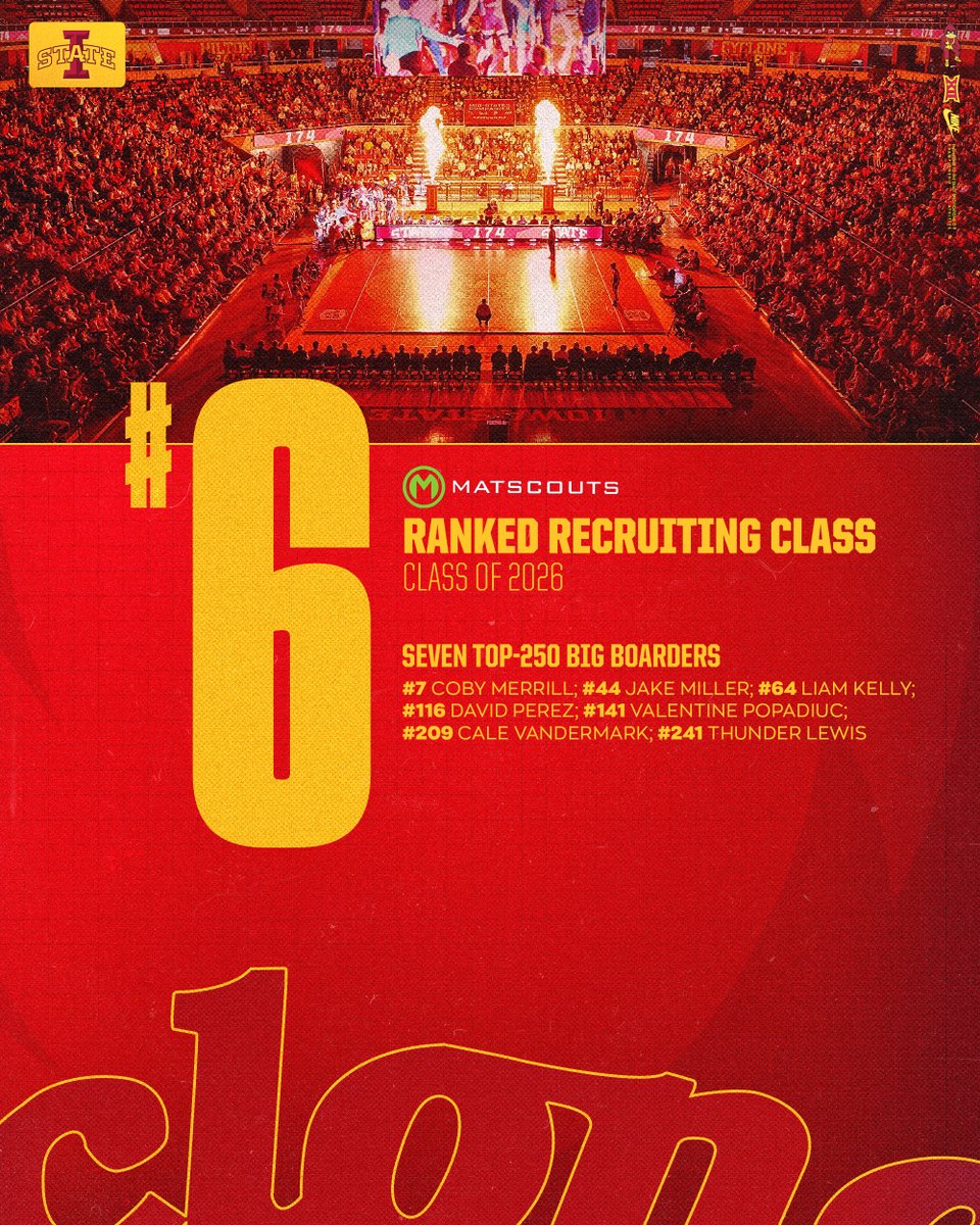 Iowa State Men’s Wrestling tweet media