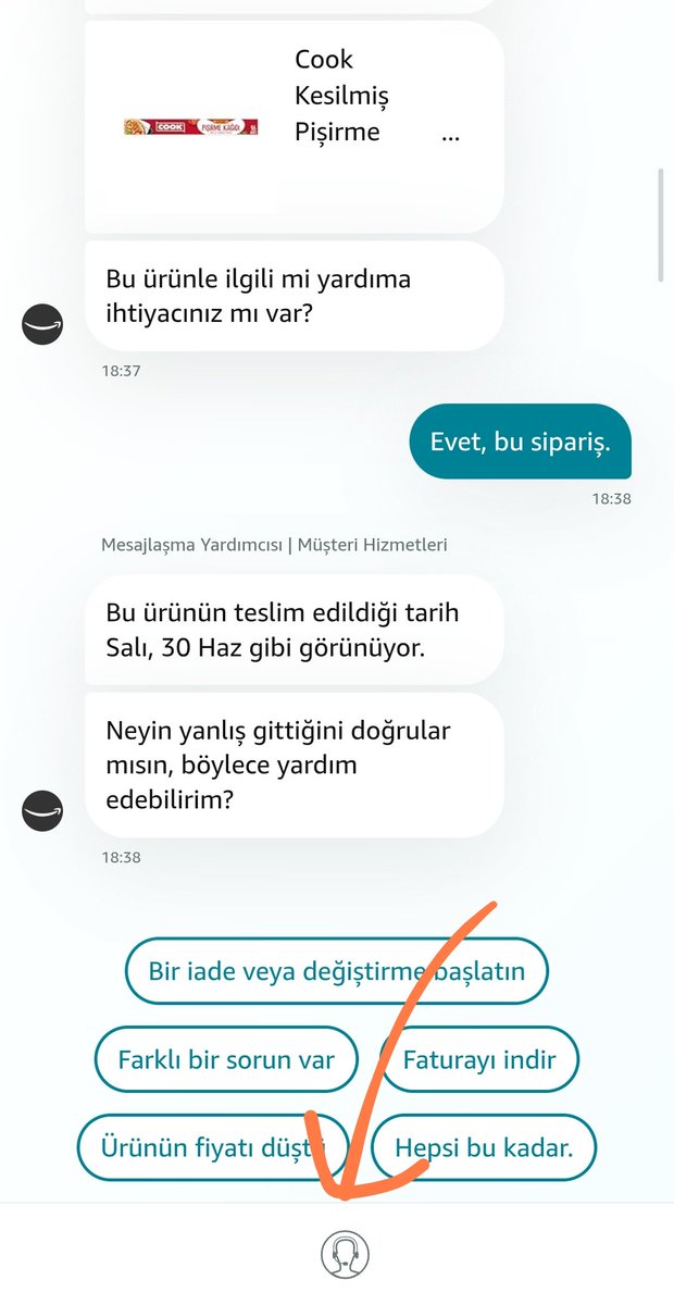 Revaha777's tweet photo. @d4rashinai Foto 1 - Ürünü seç sonra herhangi bir seçeneğe bas ardından daha fazla yardima ihtiyacim var de 
Foto 2 - ya arasınlar ya da şimdi sohbete başlayın tıkla 
Foto 3 - sonrasında buraya tıkla müşteri hizmetlerine ulasiyorsun https://t.co/nPXFDYZPtS
