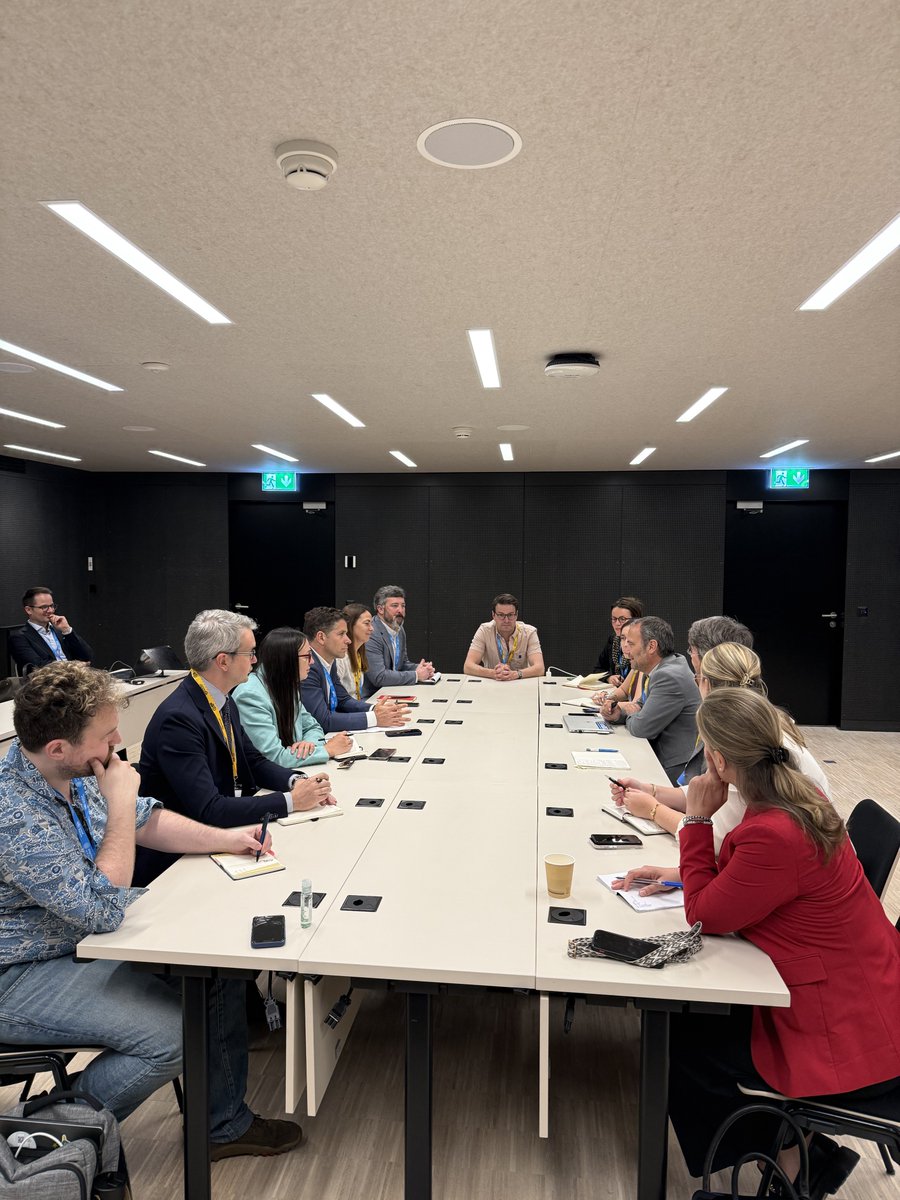 iccwbo's tweet photo. 🤖 Making AI work for everyone starts with partnerships.

At the inaugural UN Global Dialogue on AI Governance, we coordinated business participation and contributed business perspectives to discussions on inclusive AI adoption.

At the Dialogue, we launched a new Joint Business Statement coordinated by ICC, which calls for the enabling policy frameworks needed to help people, businesses and communities everywhere access, adopt and benefit from AI.

The statement calls for investment in digital infrastructure and AI skills, stronger support for SMEs and local innovators, interoperable and innovation-friendly governance, greater trust in AI, and deeper collaboration between governments, business and international organisations.

Read our Joint Business Statement: https://t.co/ydPTog2k8j