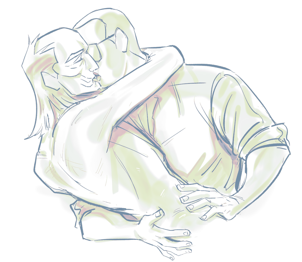 darknessdearm's tweet photo. #doncil international kiss day https://t.co/nkiFFCmkPE
