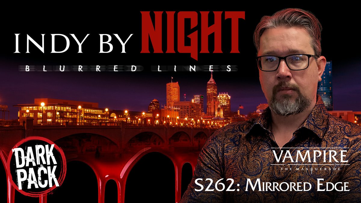 IndyByNight's tweet photo. LIVE TONIGHT‼️We will be playing Vampire the Masquerade at 10PM EST over on https://t.co/j92zbAhQsM Join the coterie as they explore new possibilities and challenges. Don’t miss an exciting night! #vtm #ttrpg #WoD #indybynight https://t.co/PSb0YHbsb2