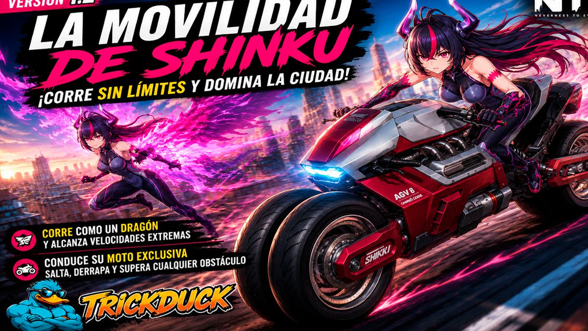 TrickDuckgmail1's tweet photo. La MOVILIDAD de SHINKU es INCREÍBLE! 
Video: https://t.co/ru5JW2jfLz
#Shinku #NevernessToEverness #NTE https://t.co/ElrY52C6y2