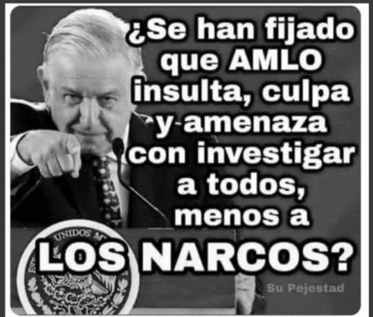 j_manuel_mm's tweet photo. @El_Universal_Mx Si Estados Unidos dejará libres a los narcos que ya tiene ¿en México harían su trabajo y los volverían a capturar u ofrecerían disculpas a éstos y los harían diputados o senadores? https://t.co/nKfQbFvdnM