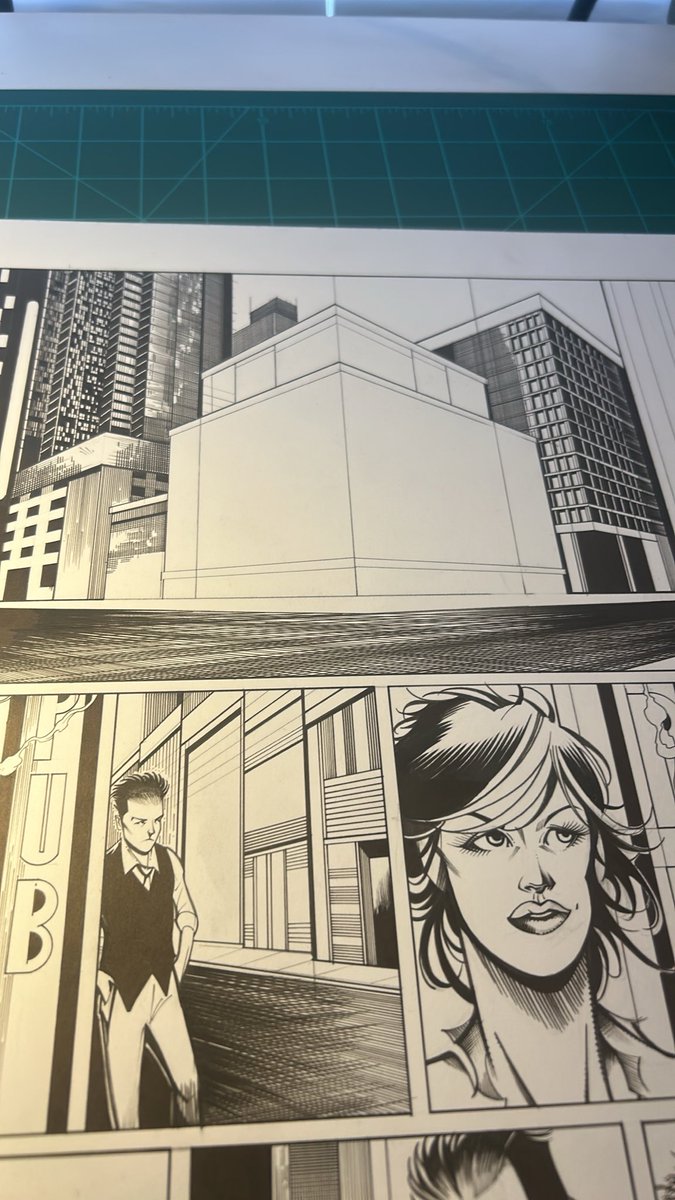 A_SleightOfHand's tweet photo. Today I am in crosshatch hell #comics https://t.co/xSL3N0FXtb