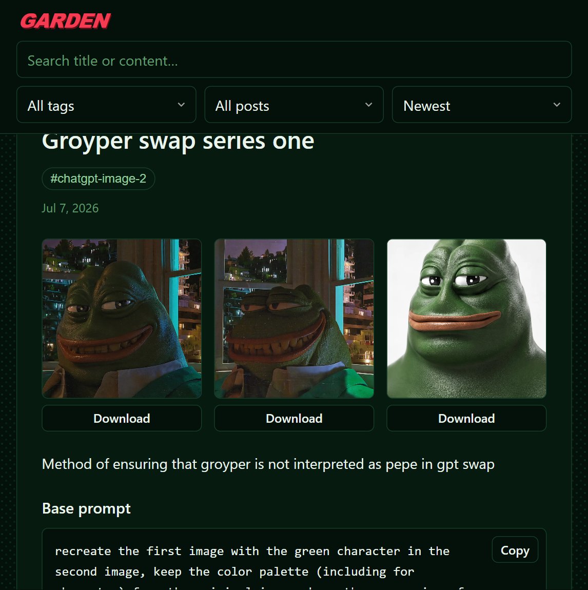 groypergarden tweet picture