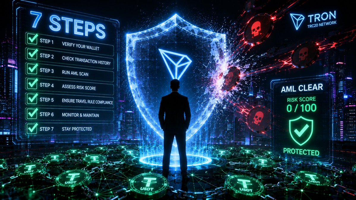 GowthamFreak's tweet photo. FATF calls T3 FCU a model for crypto AML. $450M frozen. 85 Travel Rule jurisdictions. Your USDT could be next. Check yours in 2 seconds for 0.10 USDT. 🛡️ #TRON #AML #FATF #USDT #T3FCU
https://t.co/S9I4929BoP https://t.co/GM0741drrb