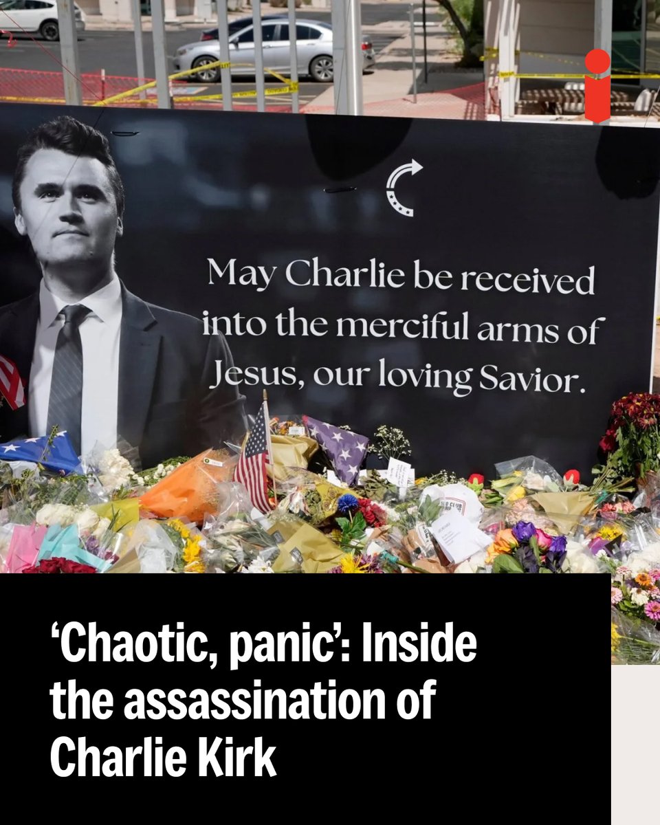 theipaper's tweet photo. An American policeman on the scene the day Charlie Kirk was killed has given a graphic description of what he saw https://t.co/PBwnSUfj9h https://t.co/NWaKcYbxUM