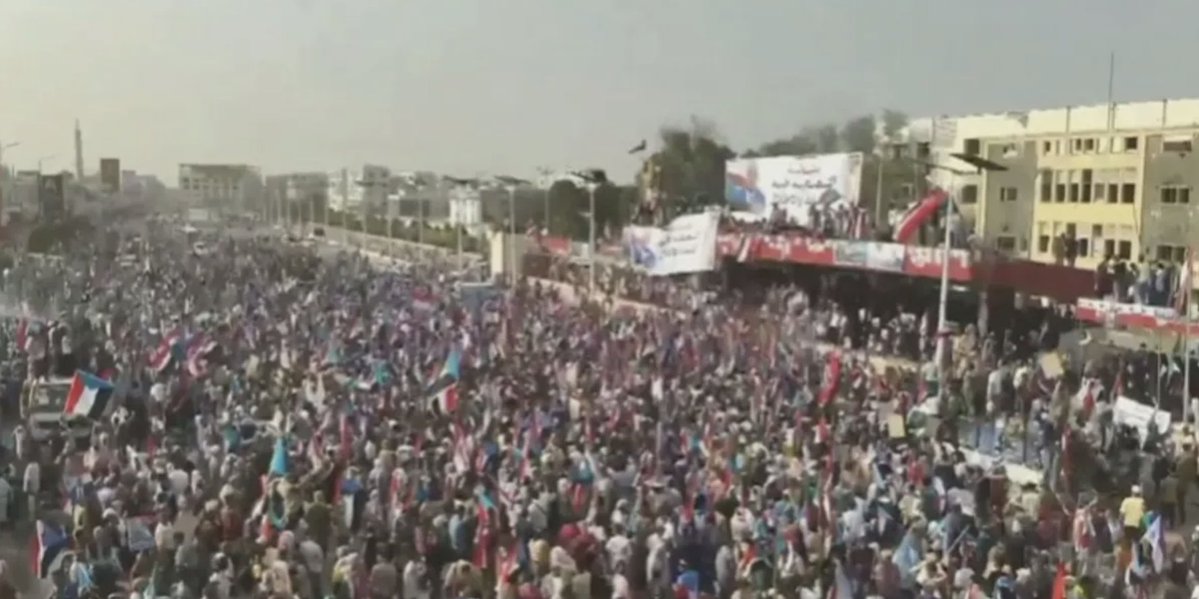 aijesinfo's tweet photo. #المجلس_الانتقالي_الجنوبي: استعادة دولة الجنوب خيار لا مساومة عليه 

جدد المجلس الانتقالي الجنوبي، الثلاثاء، تمسكه بهدف استعادة دولة الجنوب، رافضا أي تسويات أو اتفاقات قال إنها تمس القضية الجنوبية، وذلك في بيان أصدره بمناسبة الذكرى الثانية والثلاثين لأحداث السابع من يوليو 1994.

https://t.co/NLBZ7nhdPz